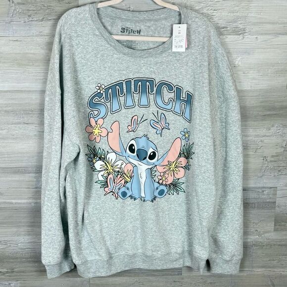 Disney’s Stitch Graphic Sweatshirt - Picture 1 of 4